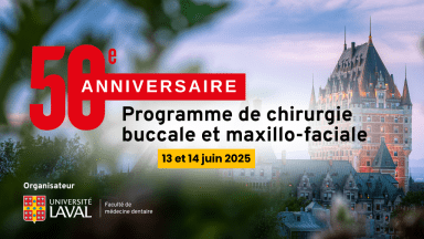 50e anniversaire programme de chirurgie buccale et maxillo-faciale