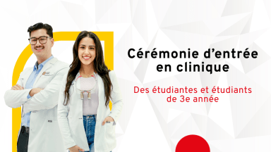 Cérémonie d'entrée en clinique