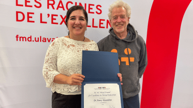 Dre Nancy Mouradian reçoit le Prix W.W. Wood pour l’excellence en enseignement dentaire