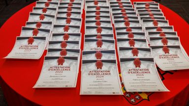 Certificats d'excellence